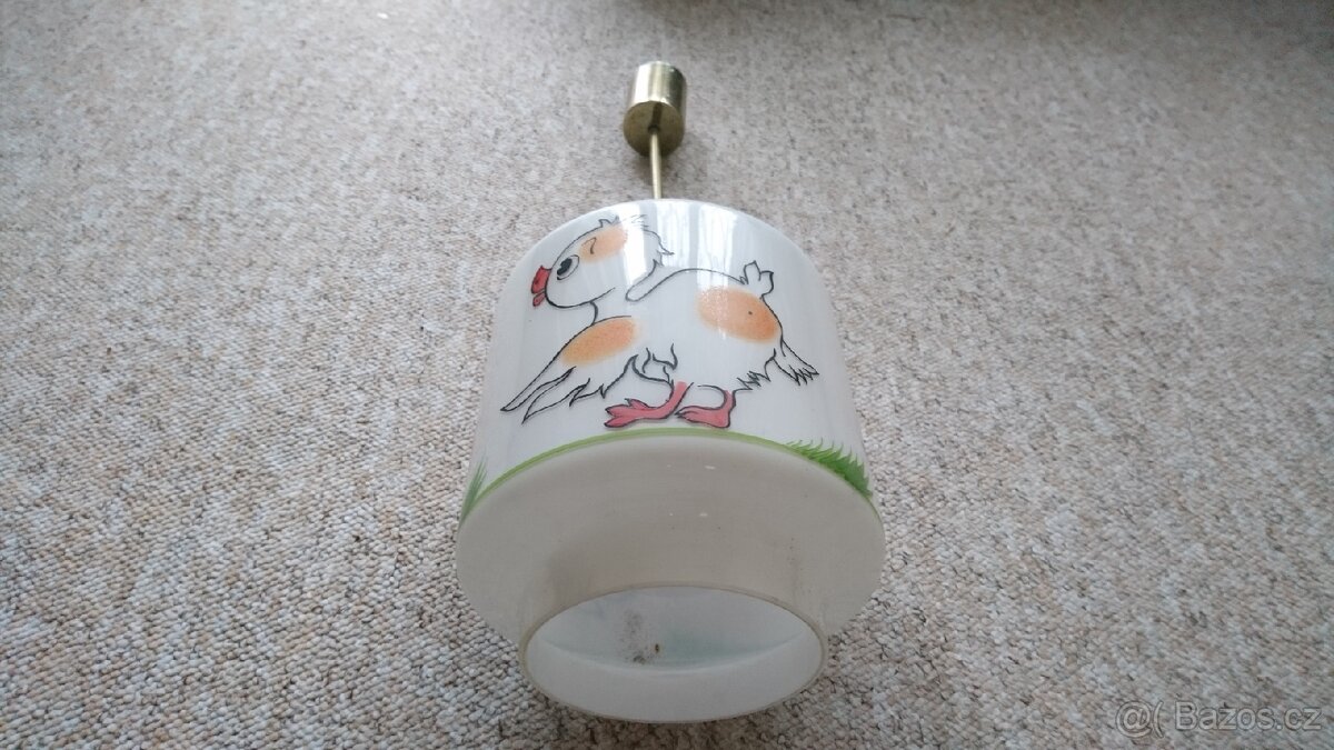 Retro dětský lustr Kachnička - 2