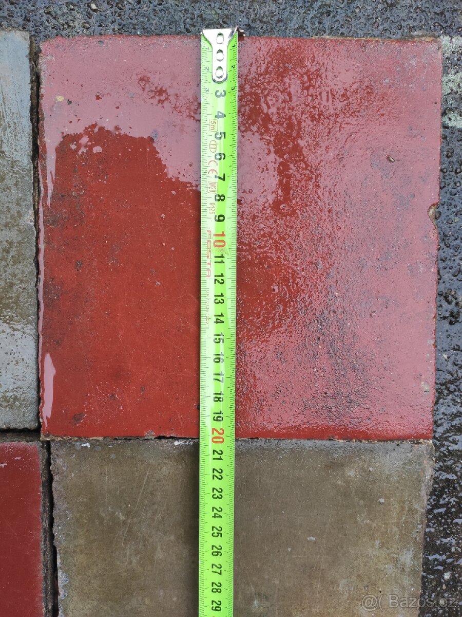 Terakotová dlažba stará - 2