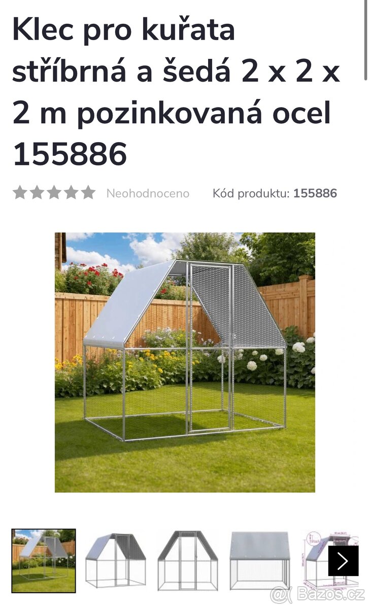 Výběh/ voliéra - 2