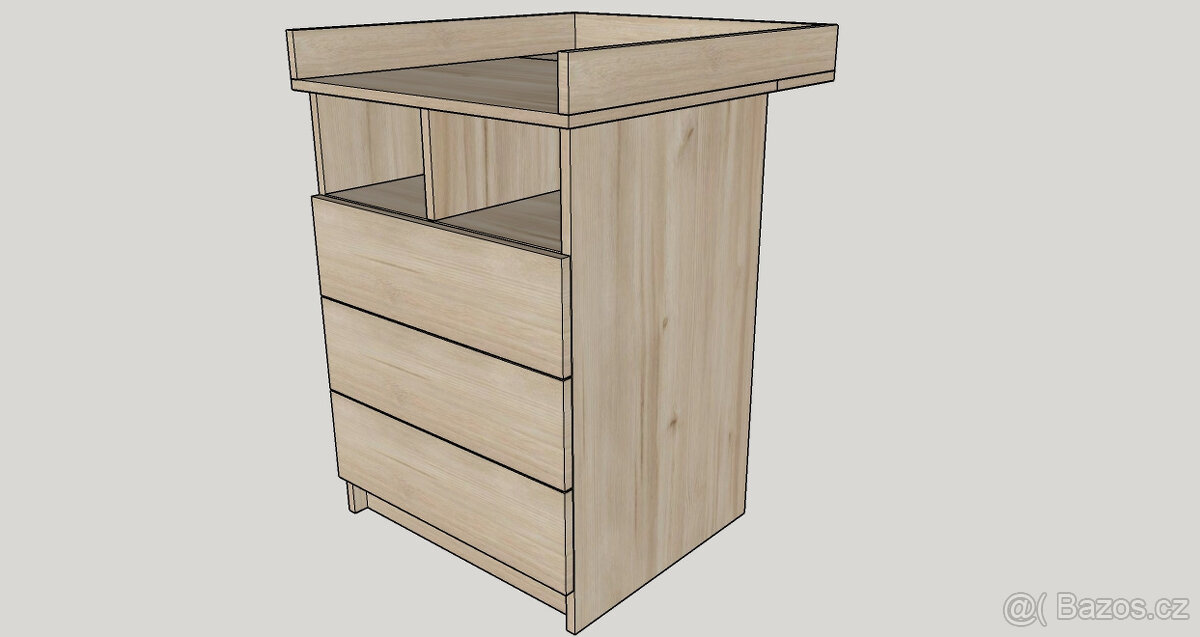 Přebalovací pulty a komody - 2
