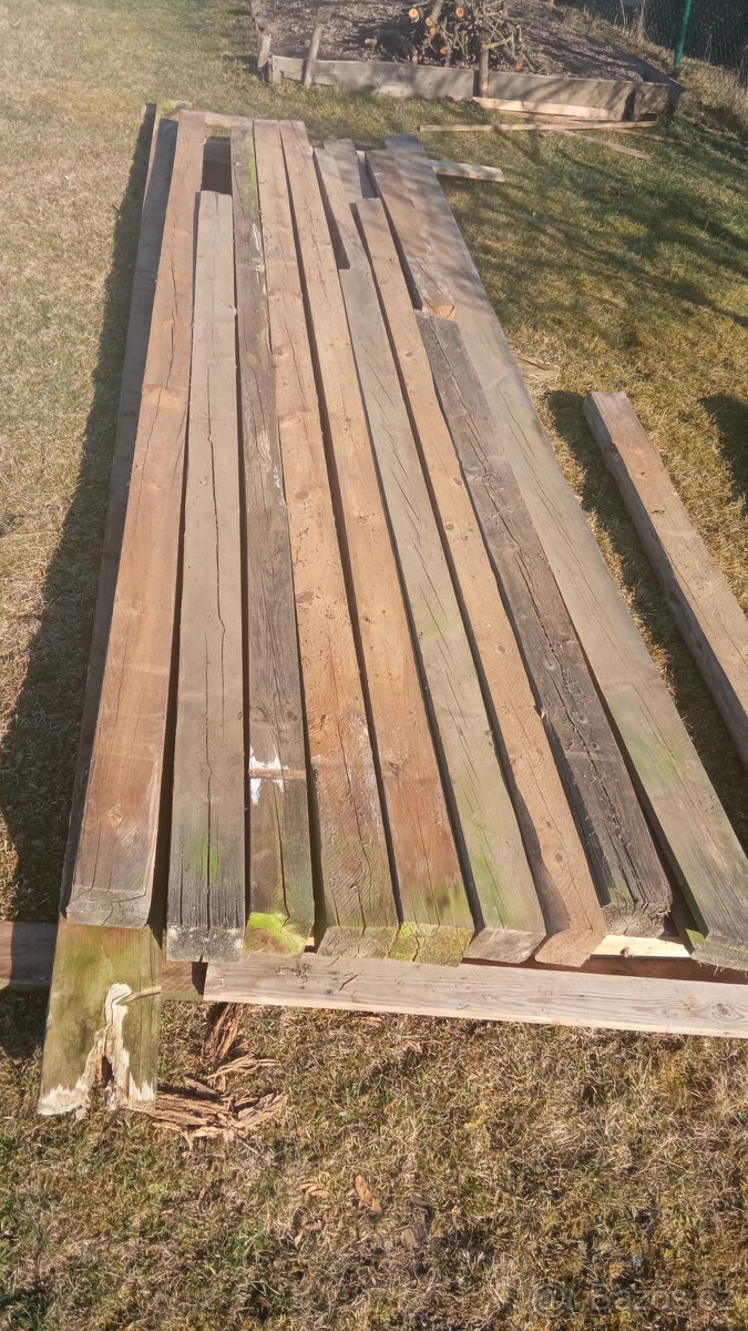 Dřevěné trámy - 2