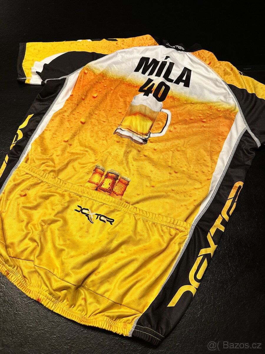 Cyklistický dres Pivo Míla - 2