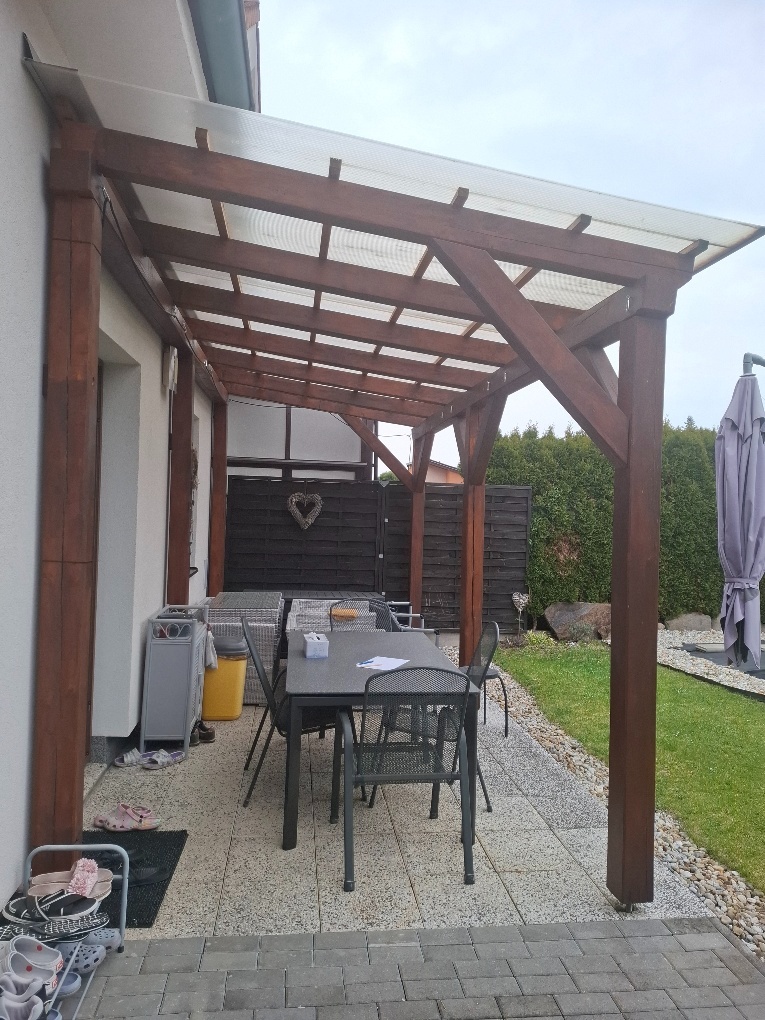 Dřevěná pergola - 2
