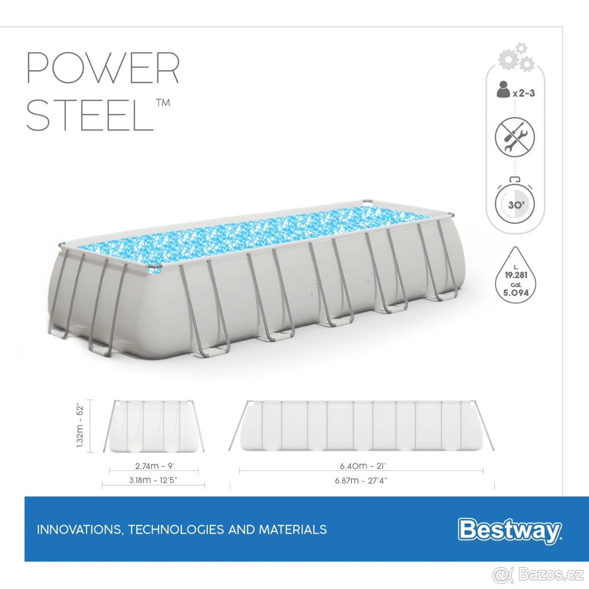 Nadzemní bazén Bestway - 2