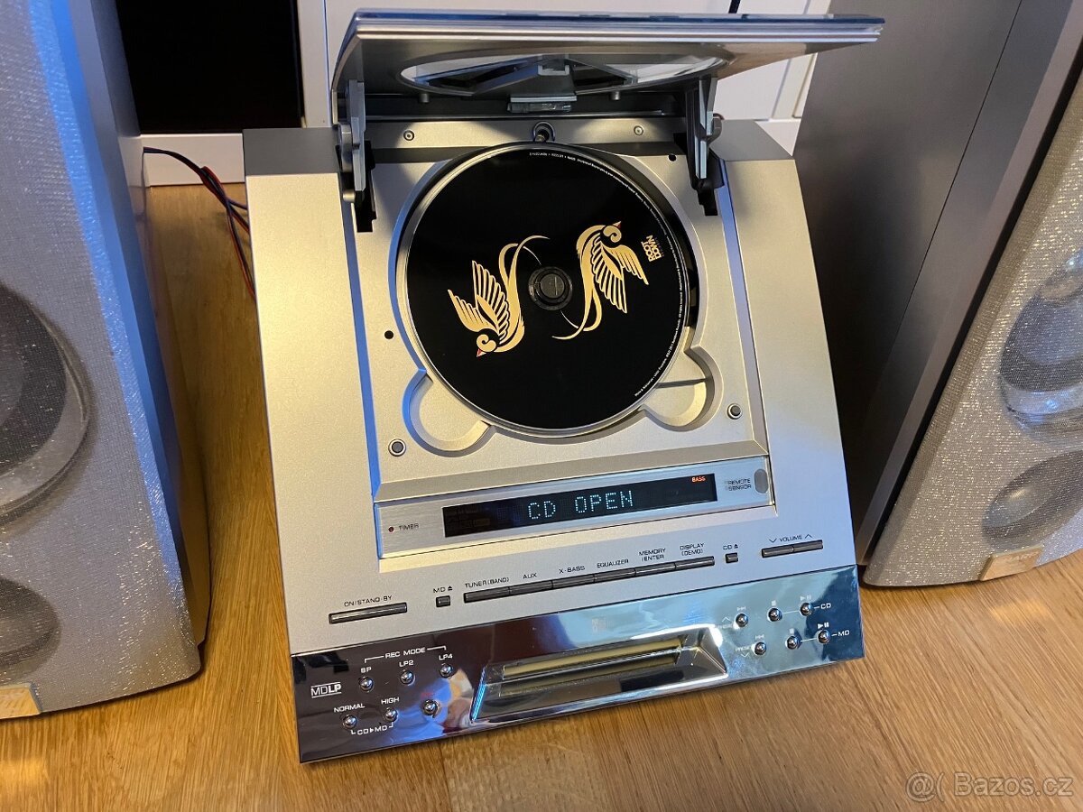 Sharp MD-E9000H mdlp minidisc + prislusenstvi - 2