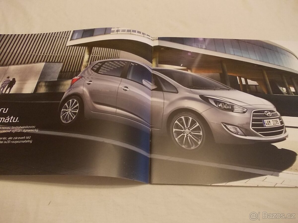 HYUNDAI ix20 --- český prospekt - 2