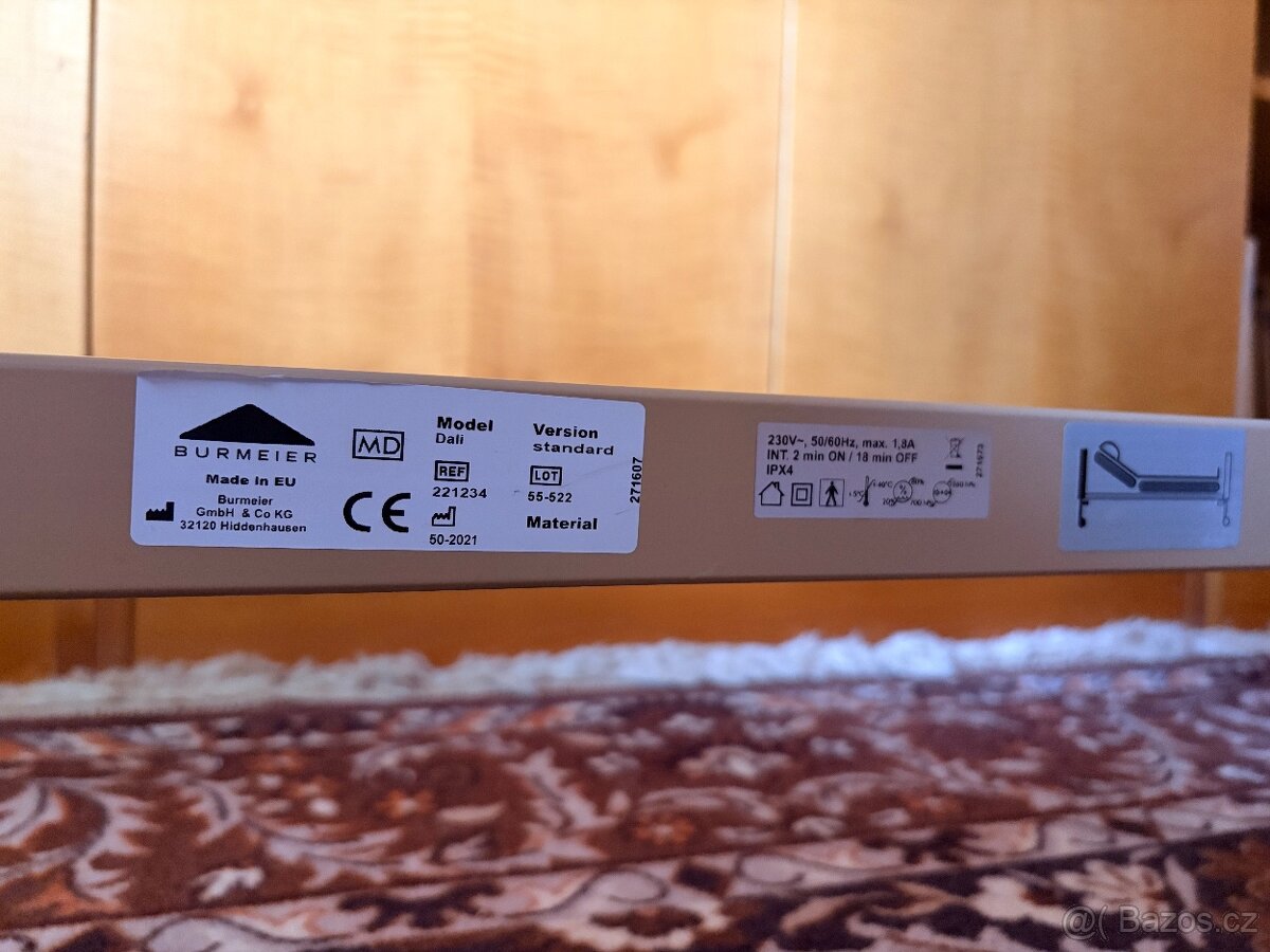 Polohovací postel elektrická BURMEIER DALI standard - 2