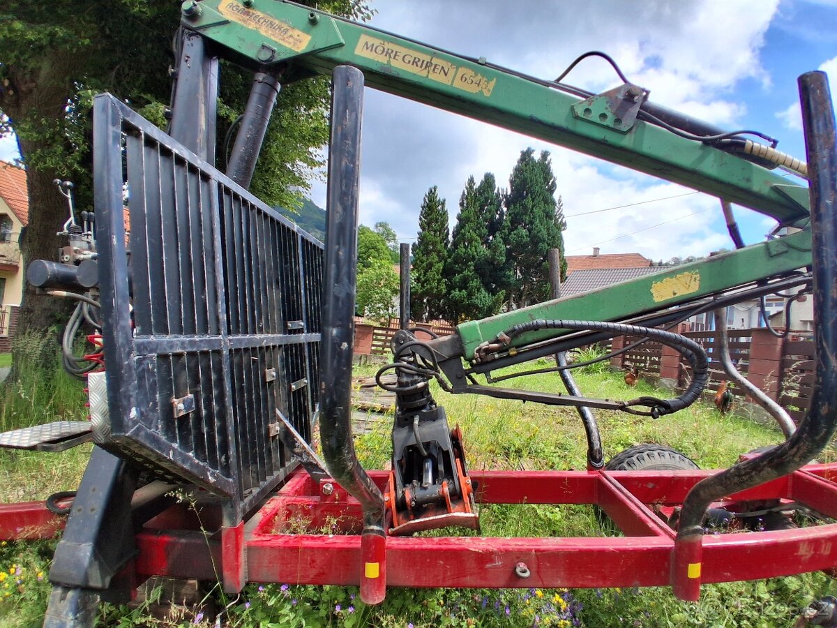 Vyvazecka za traktor - 2