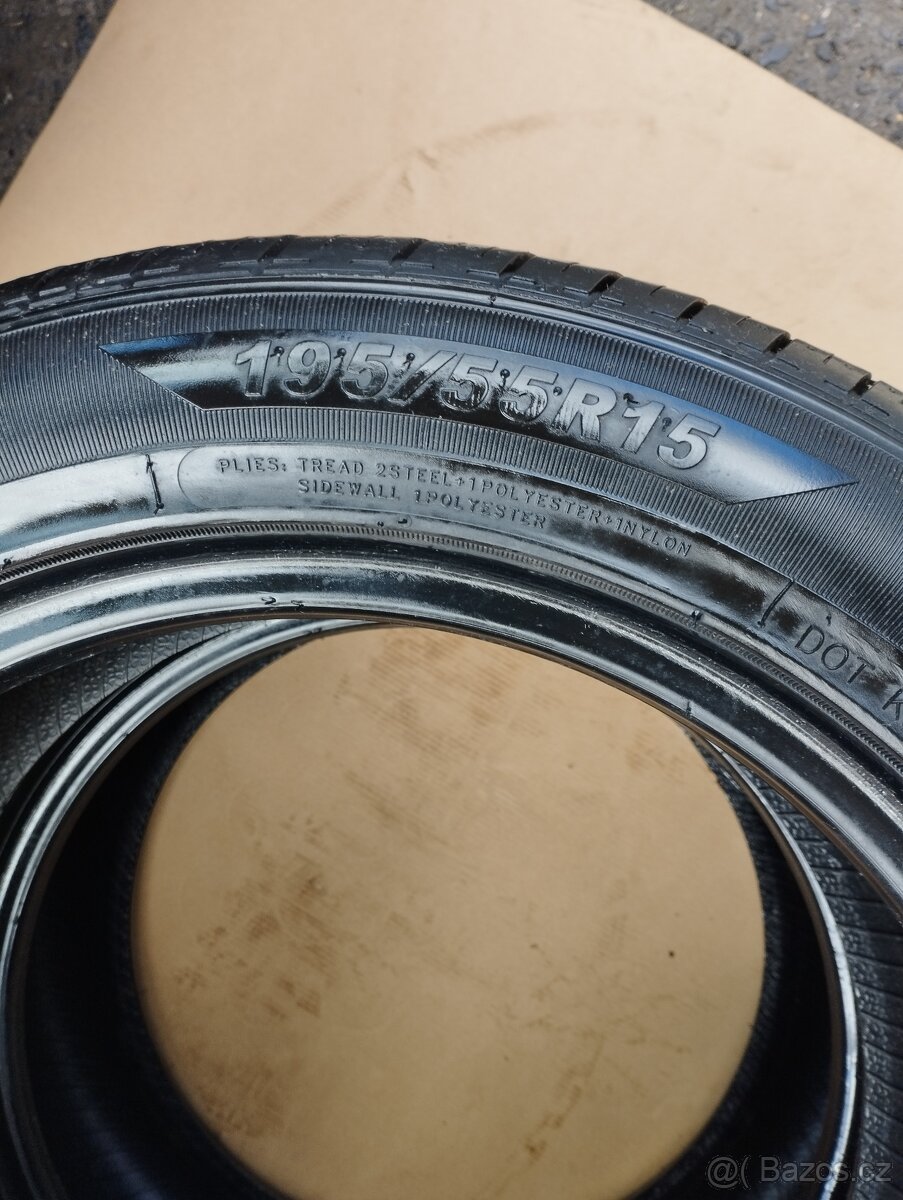 Letní pneu 195/55 R15.DOT-0524 - 2