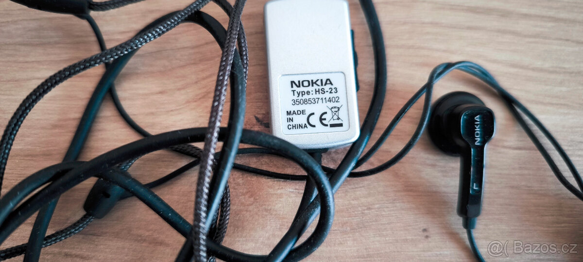 použitý stereo headset NOKIA HS-23 - 2