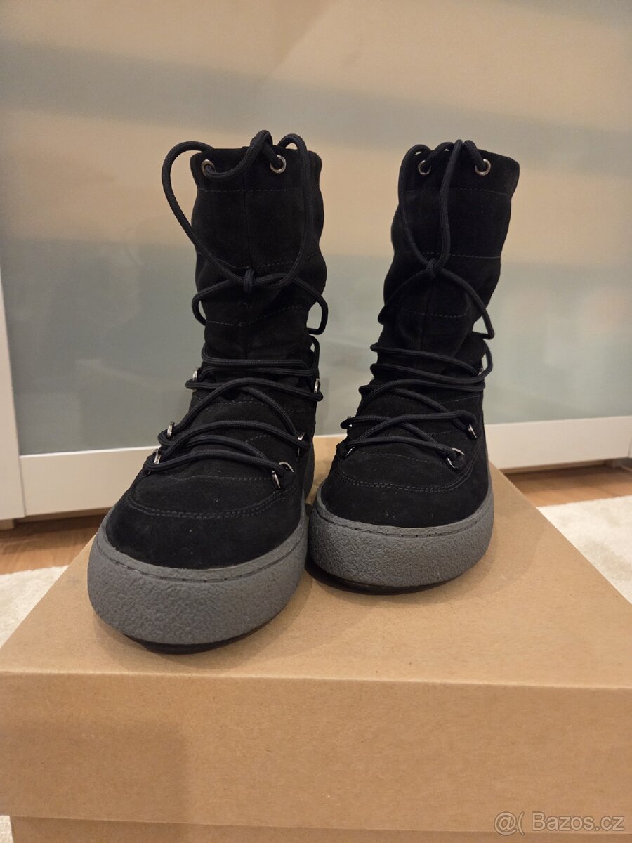 Černé sněhule Moon Boot 39 - 2