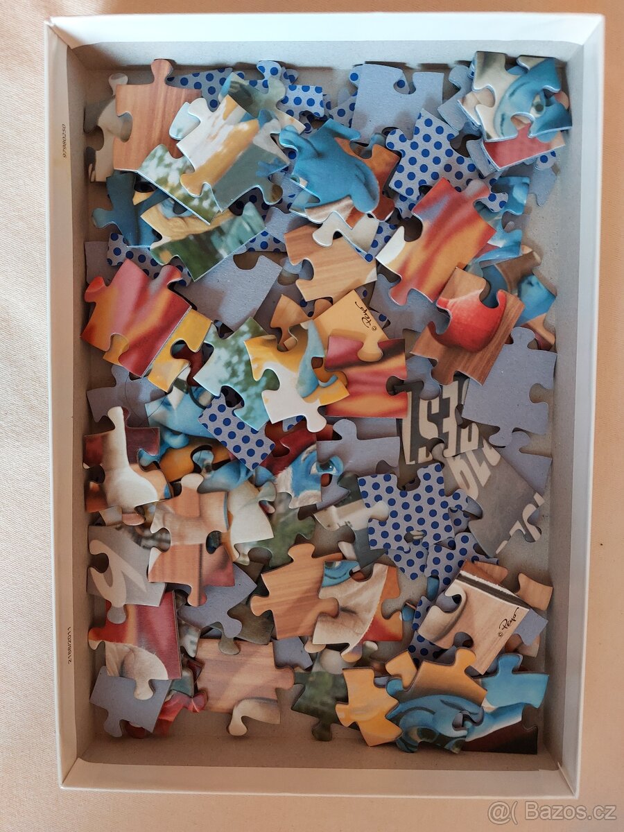 Puzzle Šmoulové 2 in 1 - 2