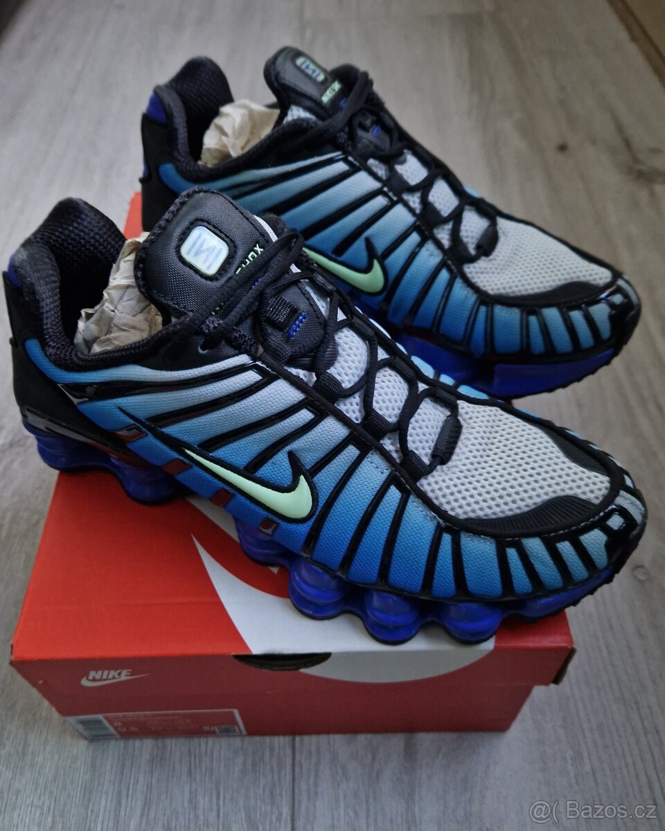 Nike Shox TL BLCK/GRN/BL vel.41 - 2