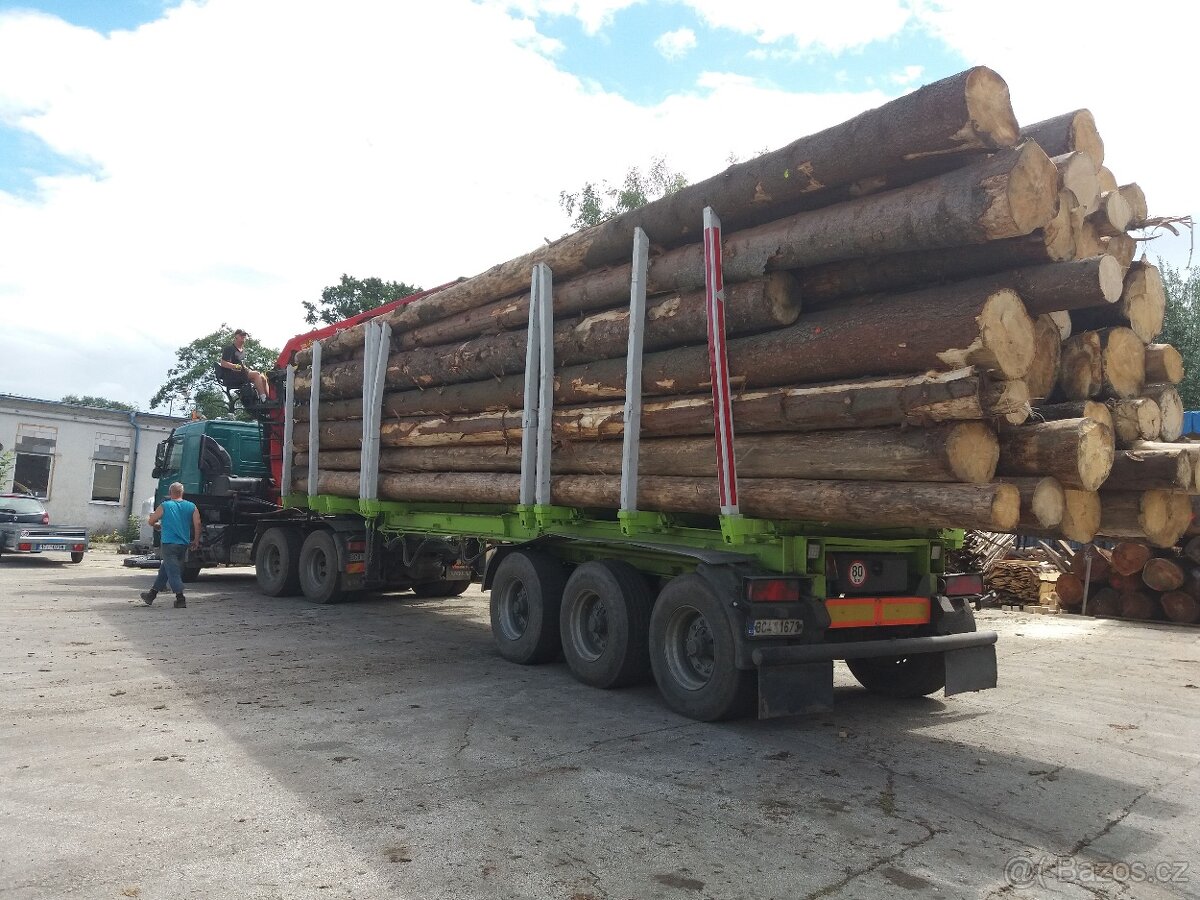 Lesovůz Volvo FM13 s hydraulickou rukou + návěs Lemex - 2