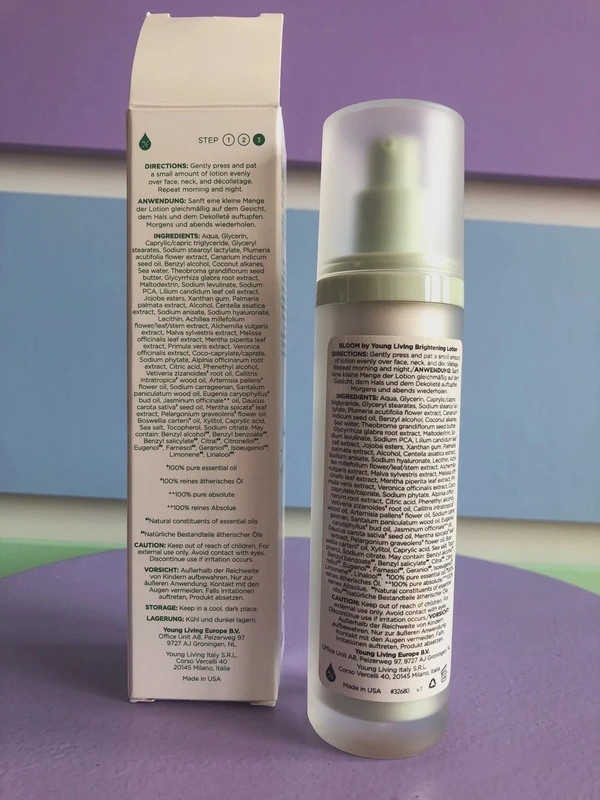 Young Living Bloom Brightening Lotion - pleťový krém/mléko - 2