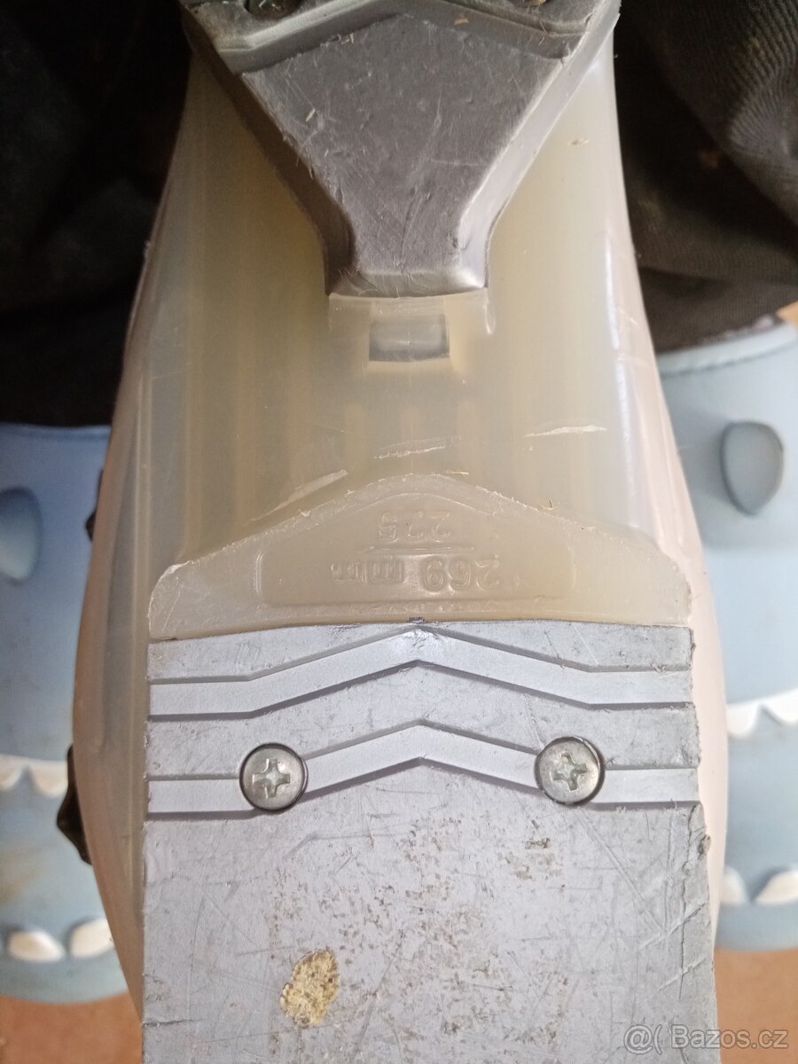 Dětské lyže +boty - 2