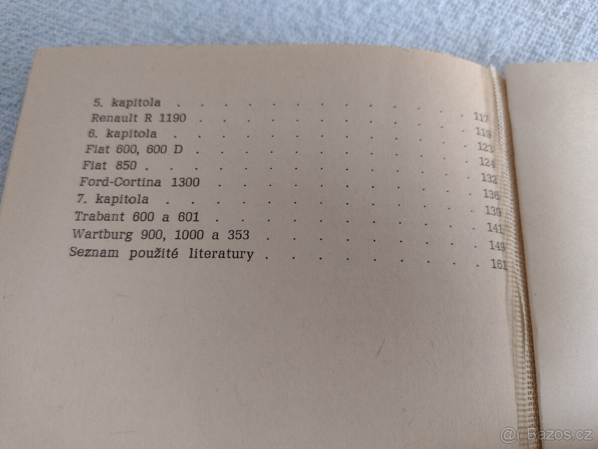SEŘIZOVÁNÍ MOTORŮ A EL. PŘÍSL. AUTOMOBILŮ, 1970, 72,74 - 2