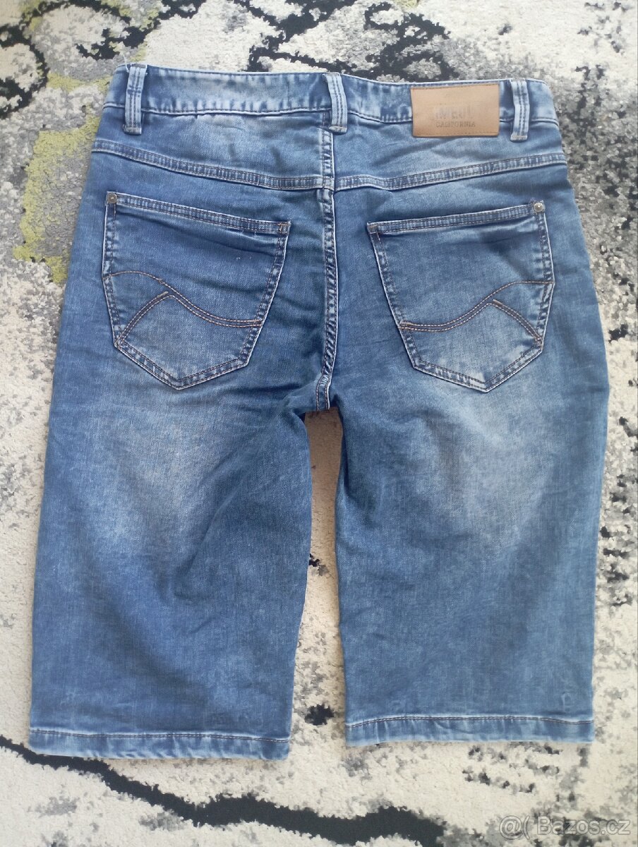 Pánské džínové kraťasy Timeout vel. S - 2