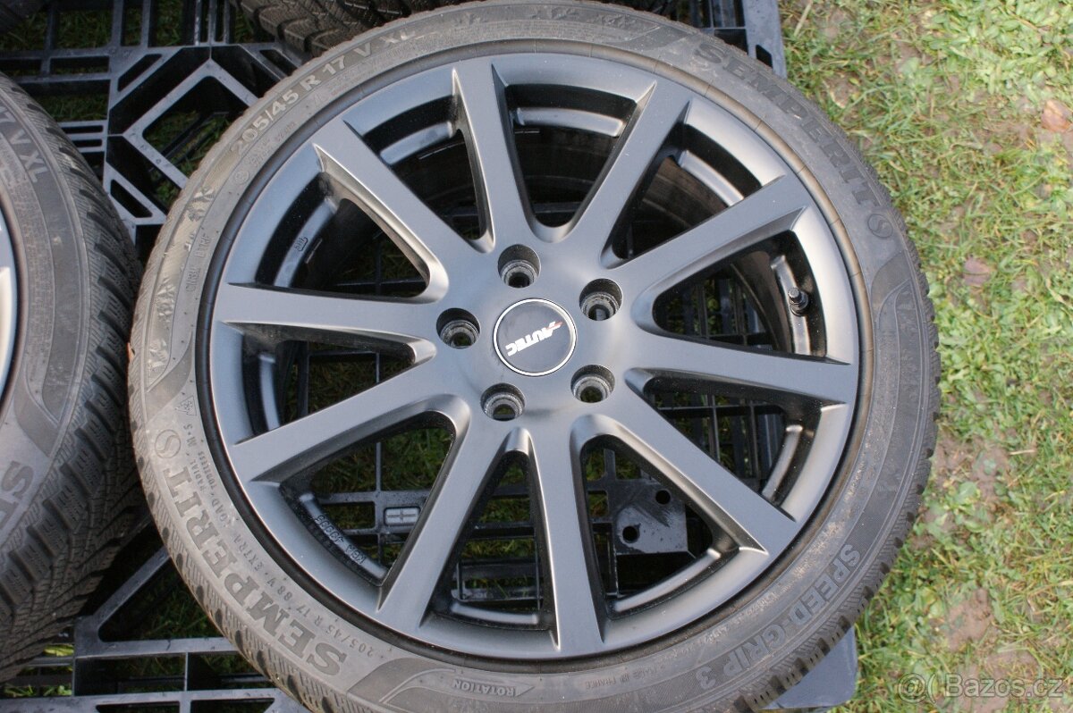 pekna cerna Autec R17 VW Seat Audi Skoda zimni pneu - 2