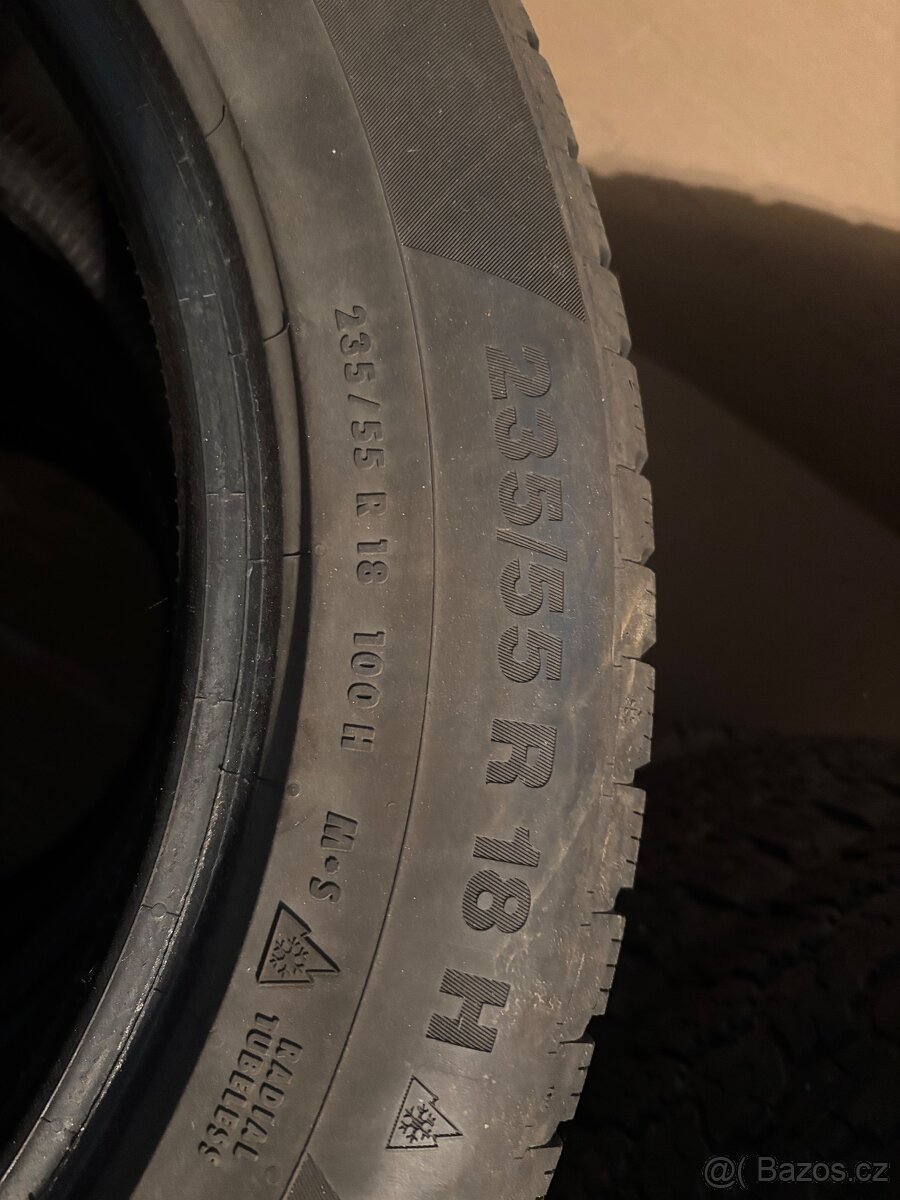 235/55 R18 100H zimní pneu continetal - 2