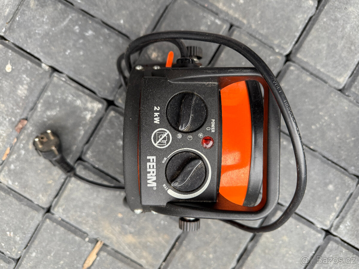 Elektrické topidlo, topení FERM 2KW - 2