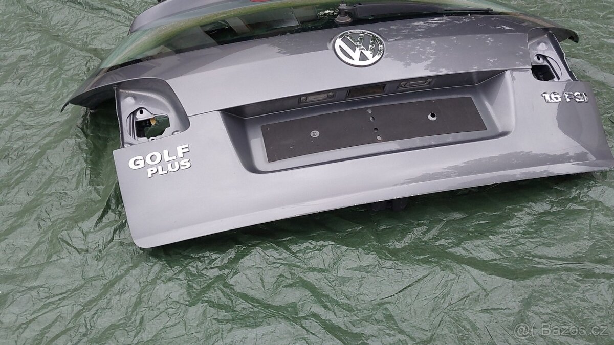 VW GOLF Plus – DVEŘE KUFR ŠEDÉ , STĚRAČ - 2