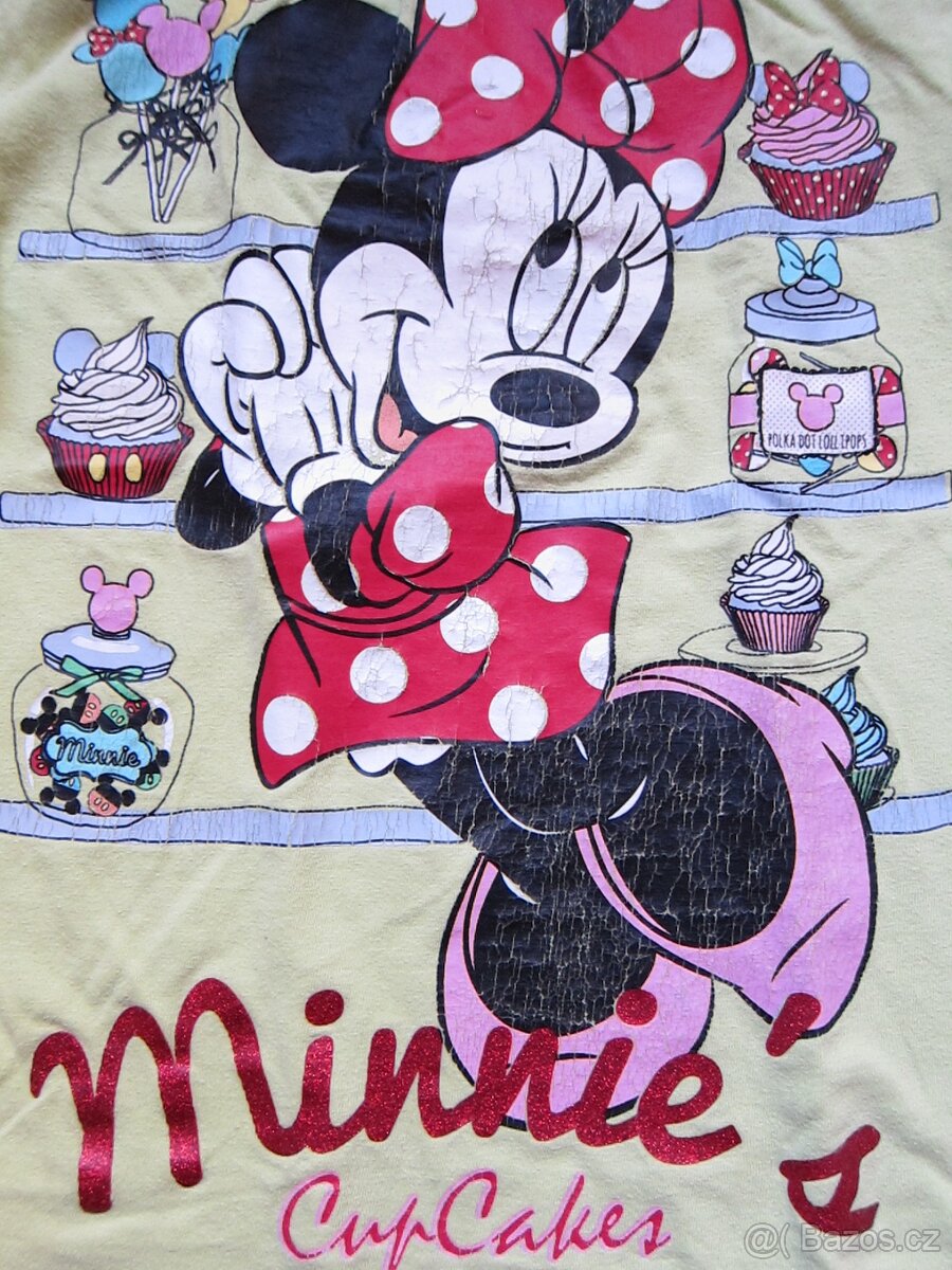 Dívčí tričko s dlouhými rukávy vel. 122 - 2