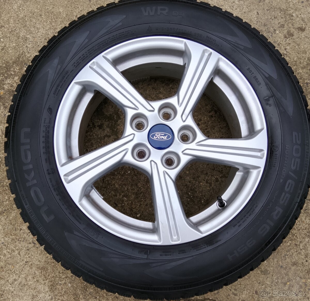 Zimní alu disky originální Ford Puma 5x108 R16 - 2