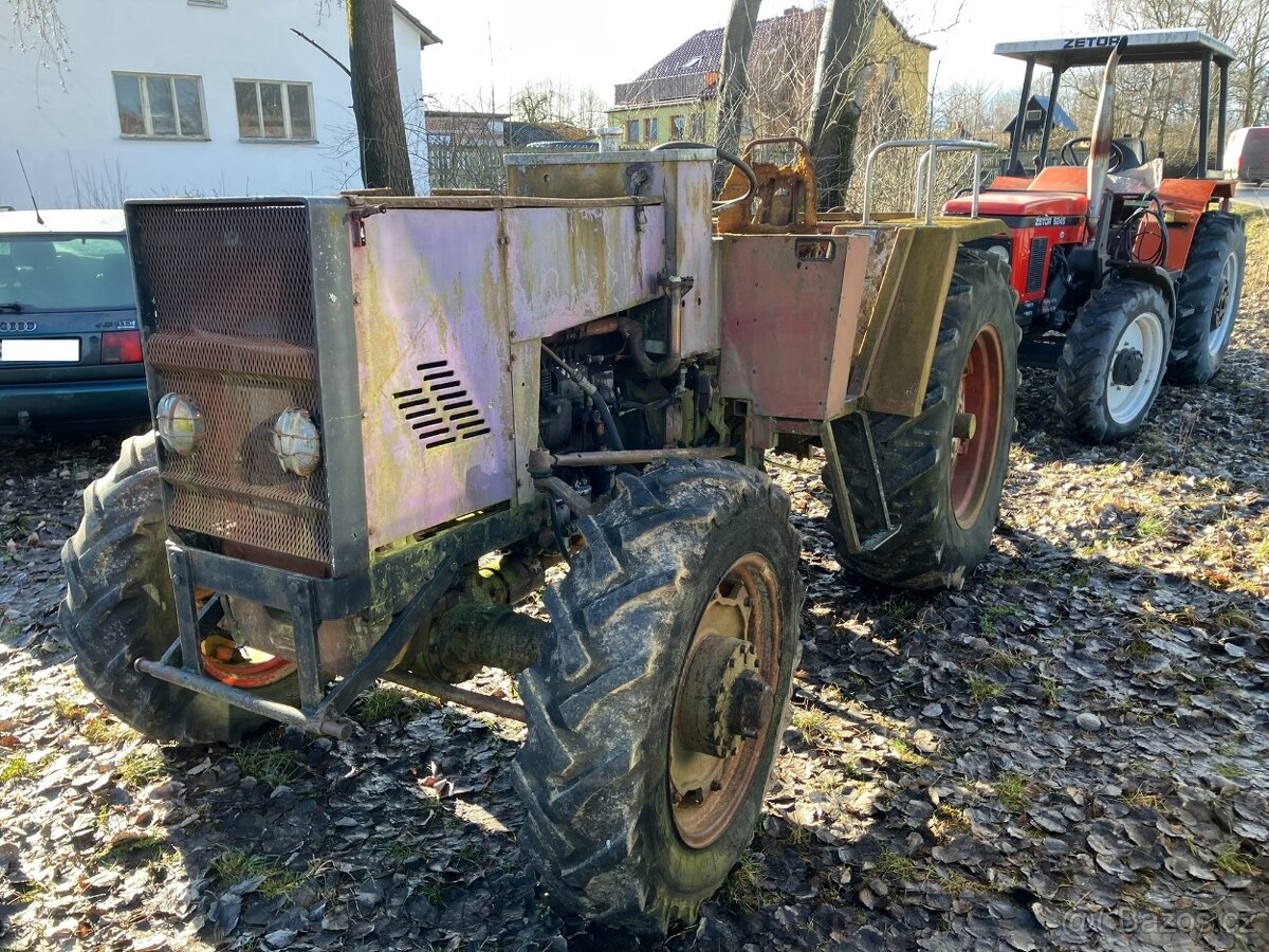 Zetor 6748 předělaný na domácí kabrio - 2