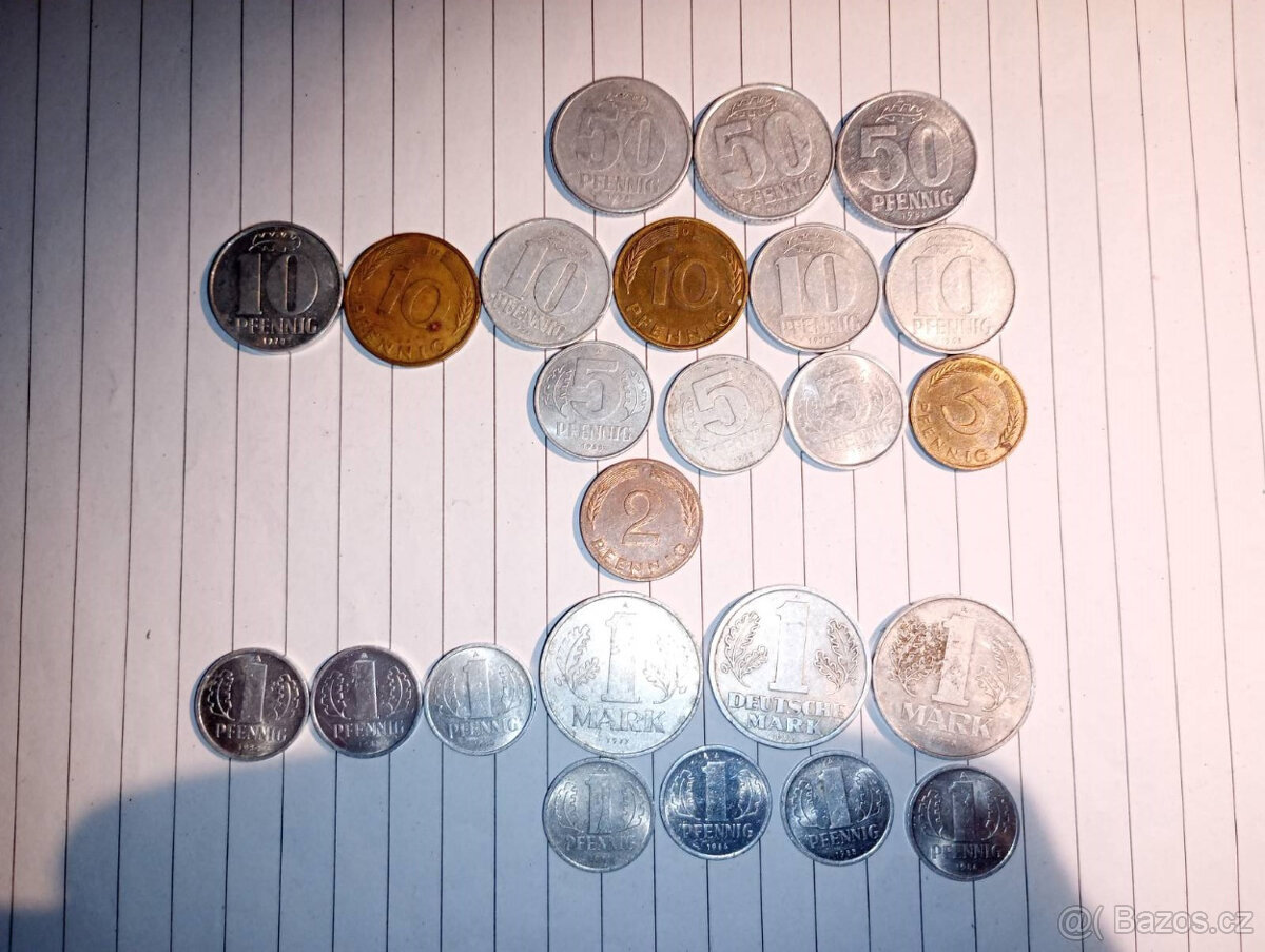 Mince NDR Východní Německo - 2