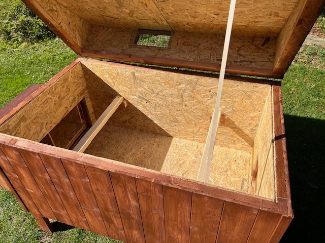 Zateplený kurník - 2