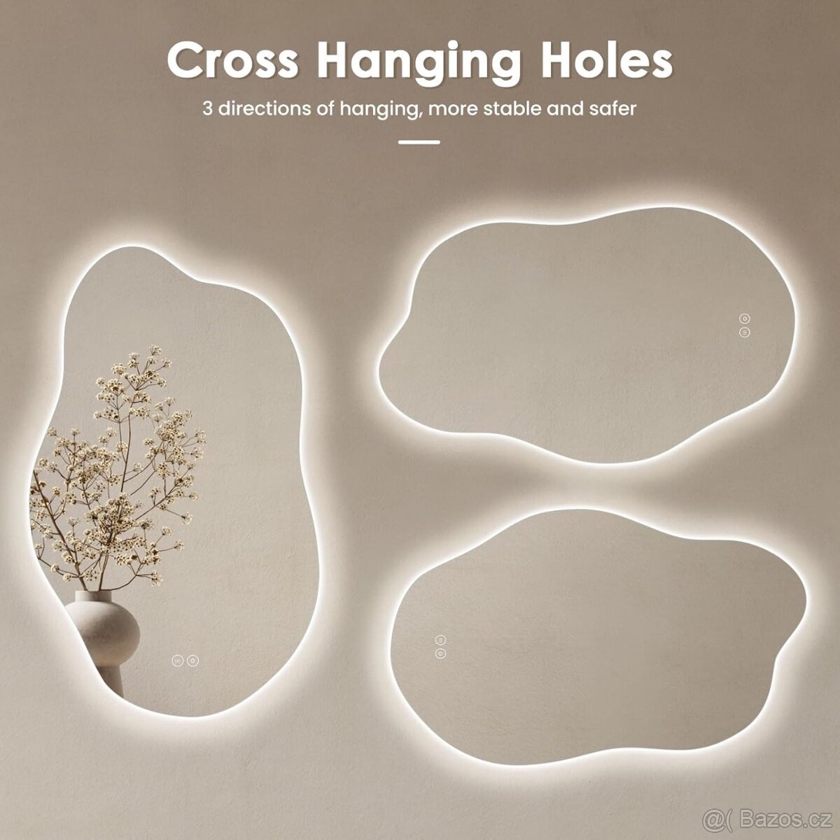 Koupelnové zrcadlo luxus - 2