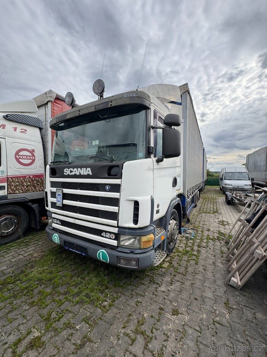 scania 124L 420 + vlečka - 2