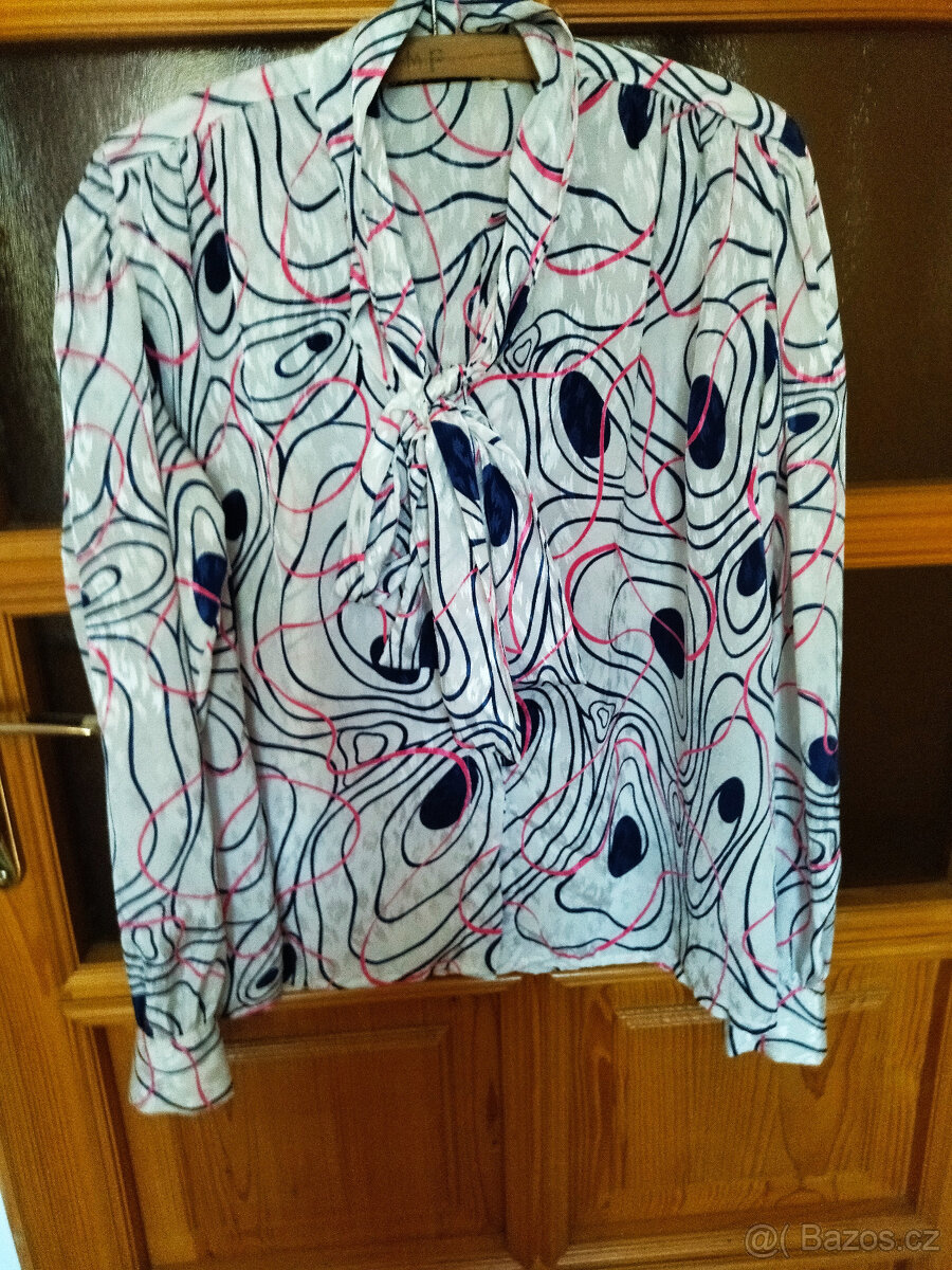retro košilové halenky, saka, tuniky - 2