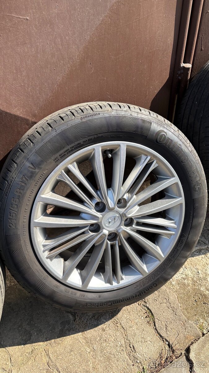 ALU kola ORIGINAL 17 HYUNDAI - 2