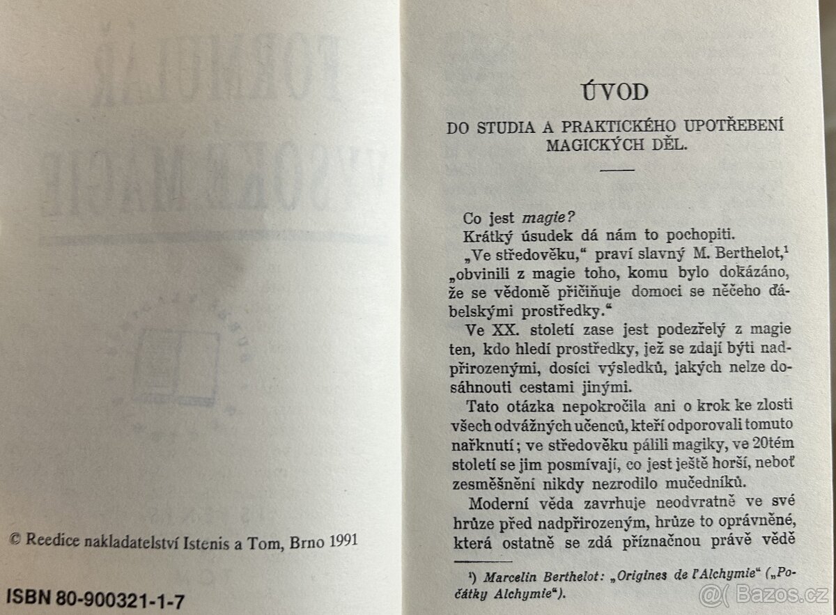 Formulář vysoké magie - 2