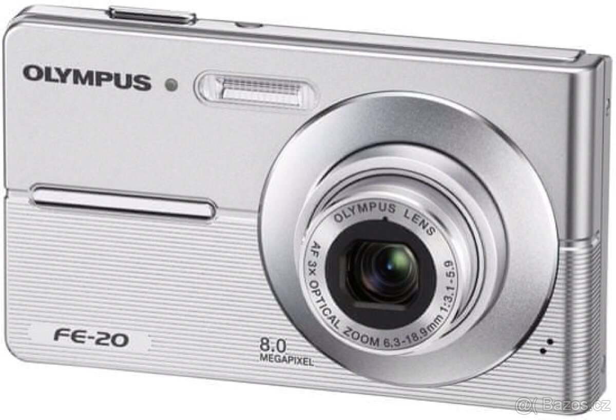 Fotoaparát OLYMPUS + Olympus kožené pouzdro - NOVÝ - 2