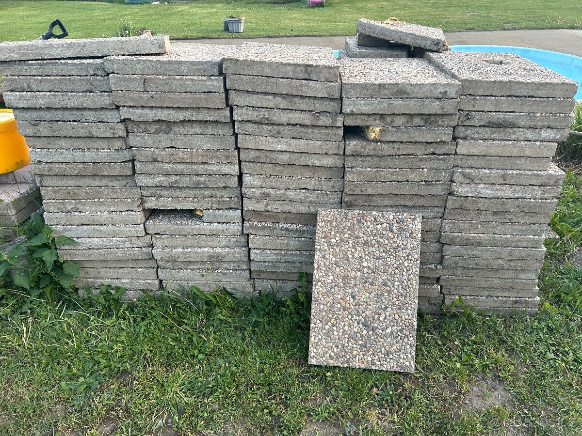 Vymývána dlažba 60x40x5 - 2