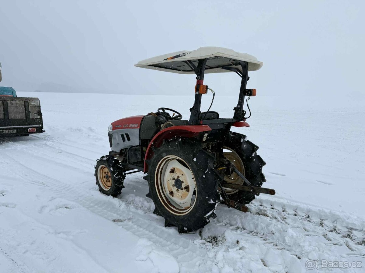 JAPONSKÝ MALOTRAKTOR YANMAR EG222D 4X4 - 2