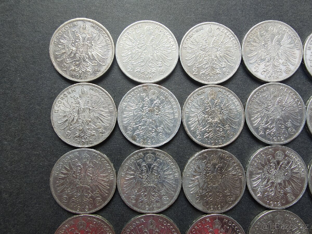 Mince 2 Koruna Rakousko Uhersko - 2