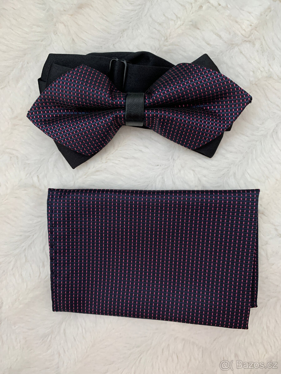 Pánský set vintage, fialový,ružový,černý - 2