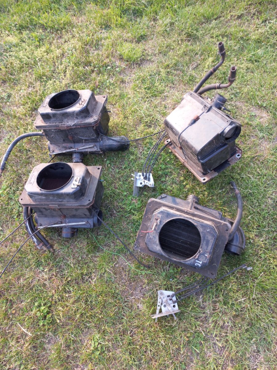 Topení a ventilátory škoda 120,105 - 2