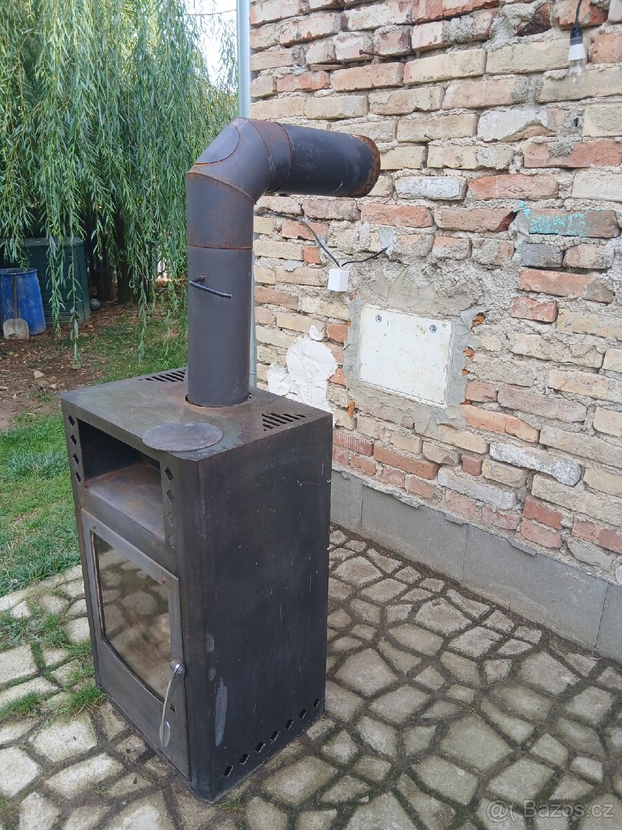 Krbová kamna s výměníkem - 2