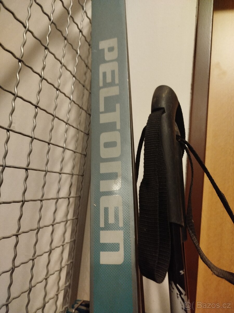 Běžecký lyže, hůlky,boty - 2