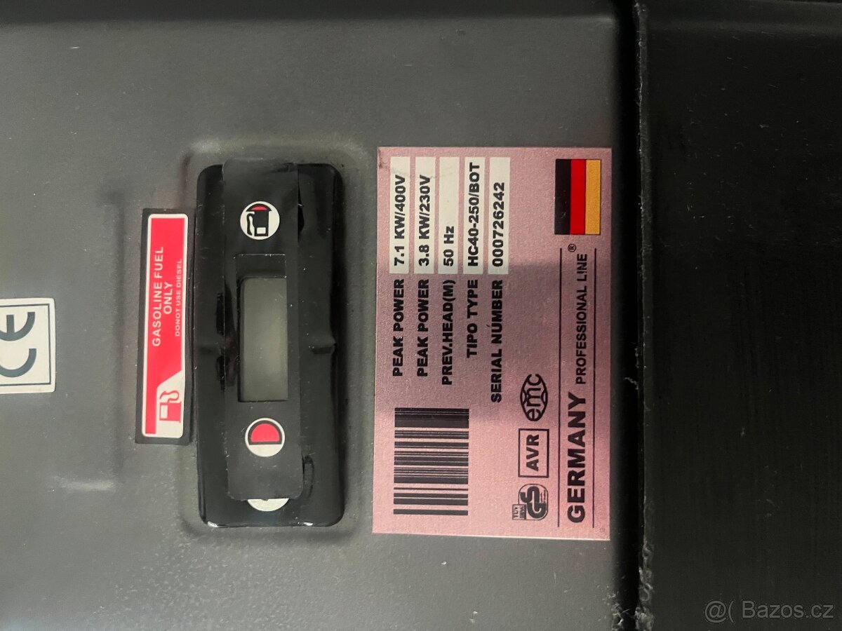 Benzínová elektrocentrála KRONHERS KN1700RS - 2