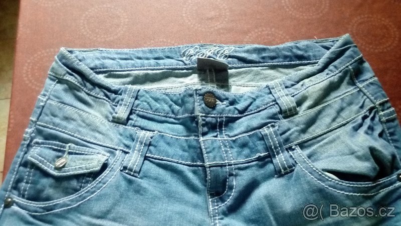 světlemodré džíny vel.44 LOOSE FIT - 2