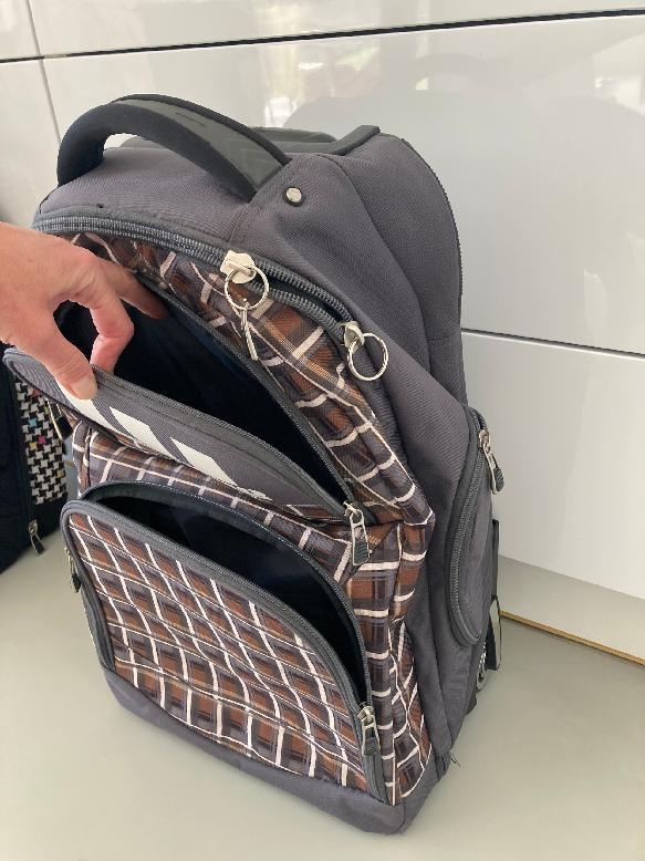 Kufr dětský látkový -střední velikost zn. Westige - 2