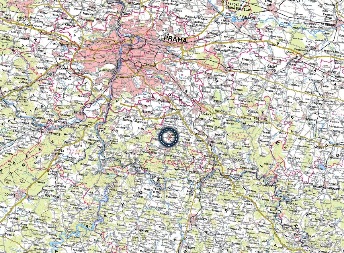 Zemědělská půda, prodej, Křížkový Újezdec, Praha východ - 2