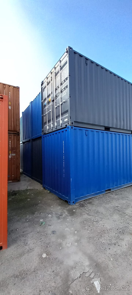 Nový lodní kontejner rv 2023 / 2024 one way dv 20" HC 40" - 2