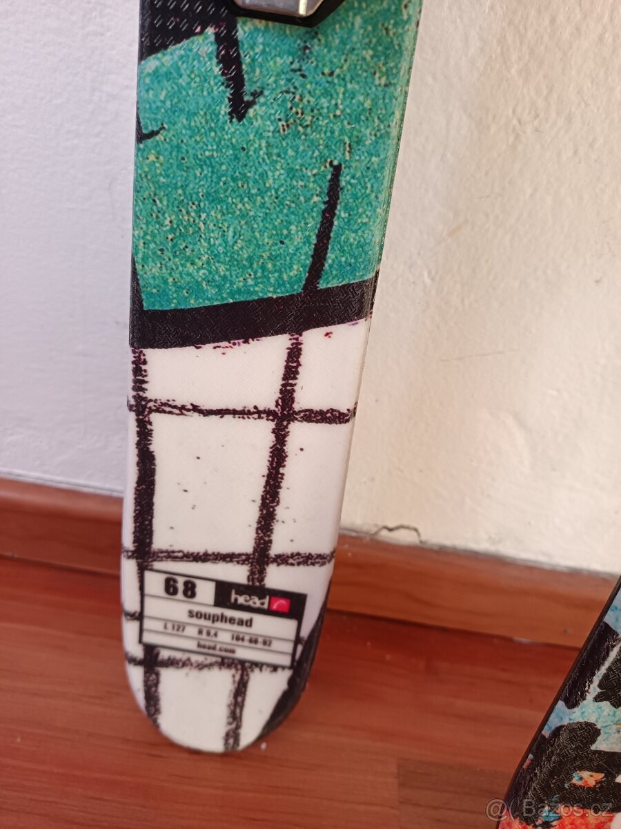 Carvingovém freestyle lyže hrad 127cm - 2